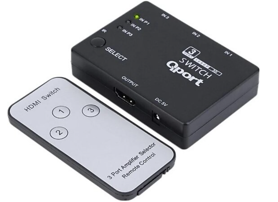Qport Q-SH3 3 Port HDMI Switch